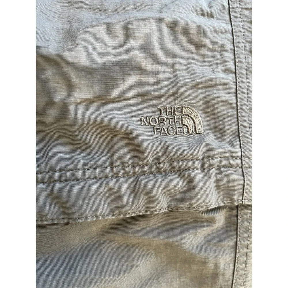 The North Face Y2K Mens Gray Belted Pants L Utility Pockets Adjustable Waist